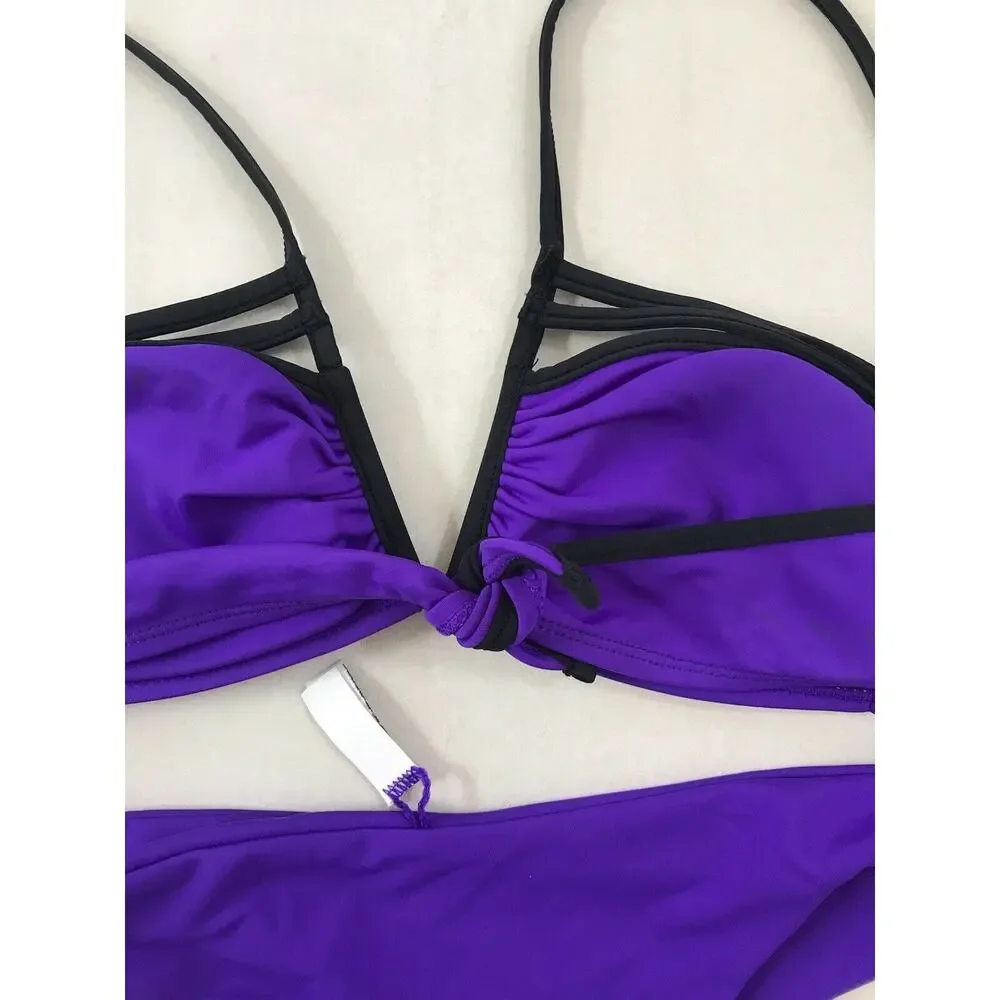 Young & Reckless Veronique Pleated Padded Bikini Set Swim